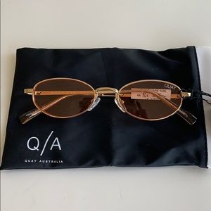 Quay Australia Rose Color Sunglasses